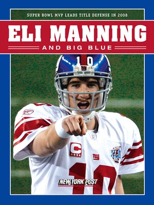 cover image of Eli Manning and Big Blue